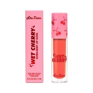 LIME CRIME Wet Cherry Lip Gloss in FLAMING CHERRY’ - .10 oz NIB